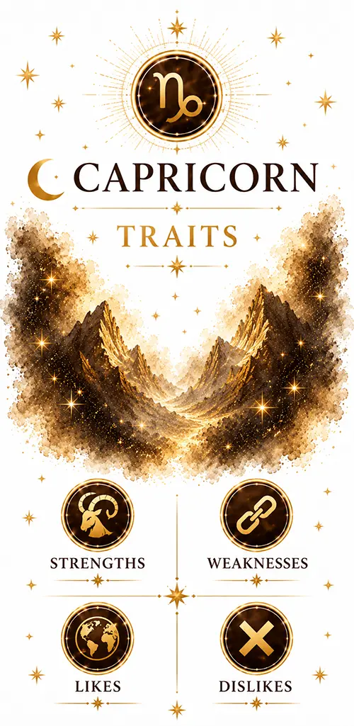 Capricorn personality traits and characteristics