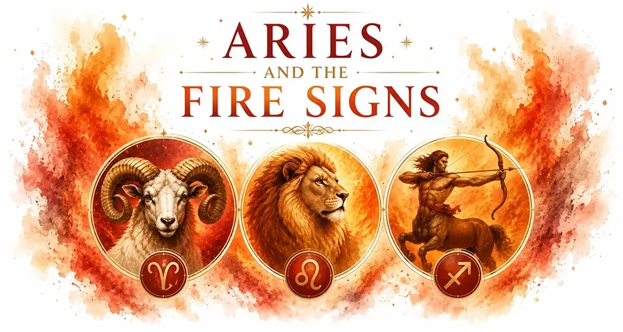 Aries and the fire zodiac signs