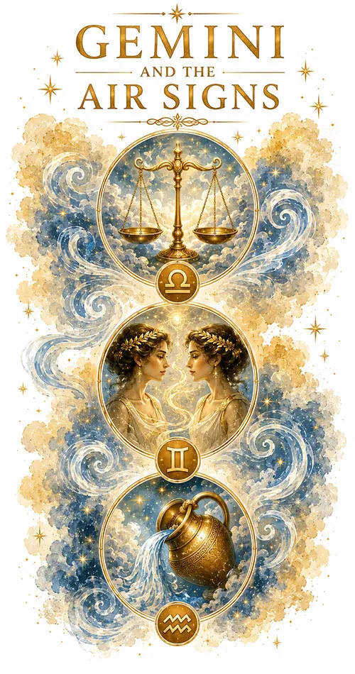 Gemini and the air zodiac signs