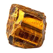 Citrine crystal associated with Gemini