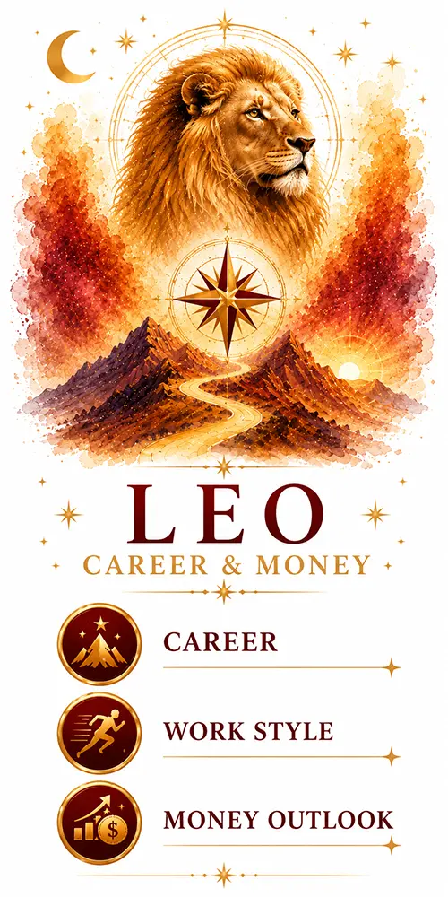 Leo career and money