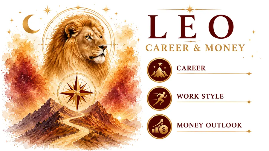 Leo career and money