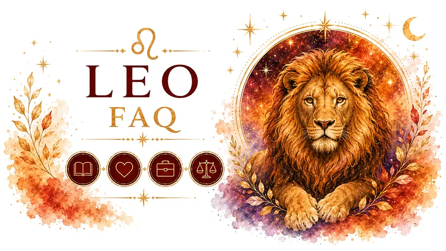 Leo zodiac frequently asked questions