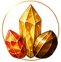 Leo zodiac crystals