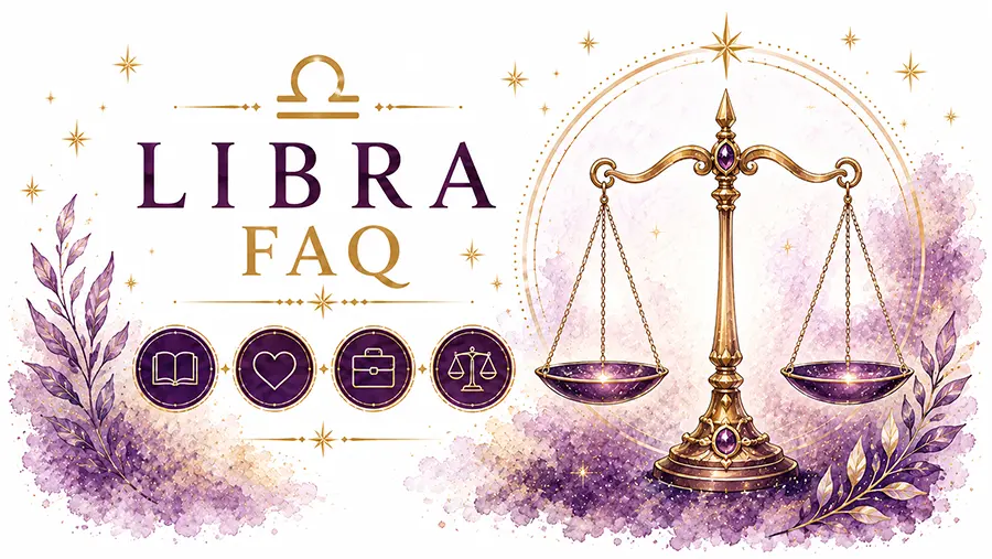 Libra zodiac frequently asked questions