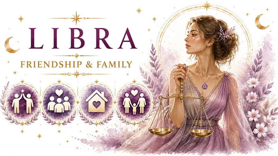 Libra friendship and family relationships