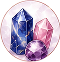 Libra zodiac crystals