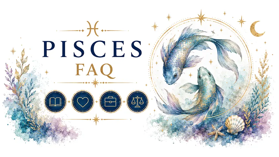 Pisces zodiac frequently asked questions
