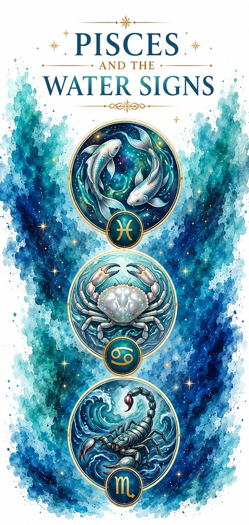 Pisces and the water zodiac signs