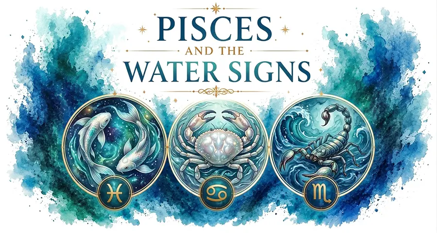 Pisces and the water zodiac signs