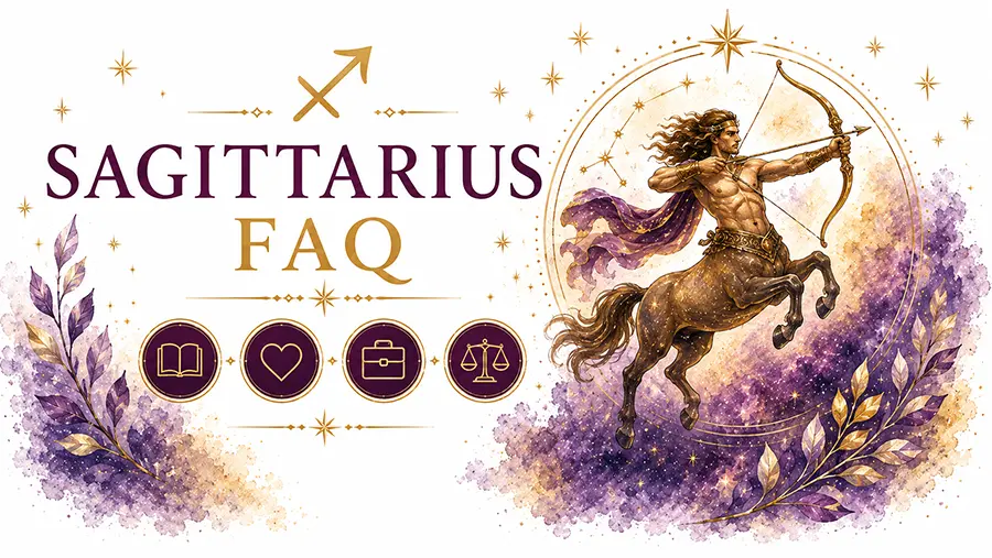 Sagittarius zodiac frequently asked questions