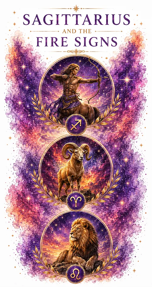 Sagittarius and the fire zodiac signs