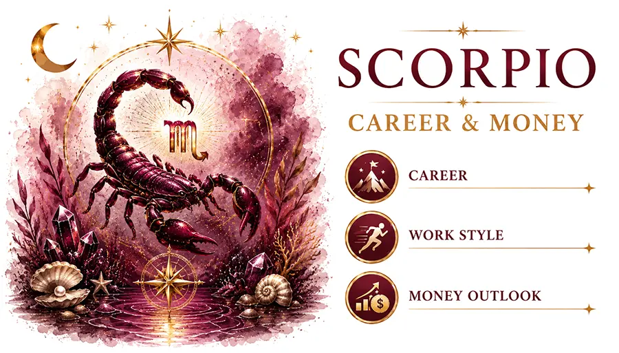 Scorpio career and money