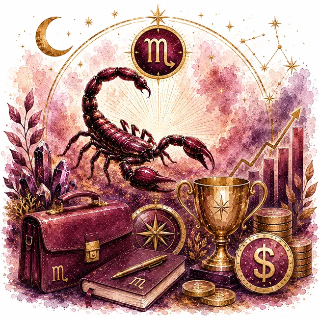 Scorpio career and financial traits