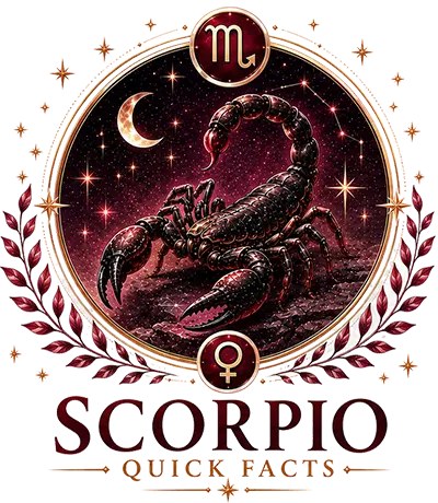 Scorpio zodiac quick facts