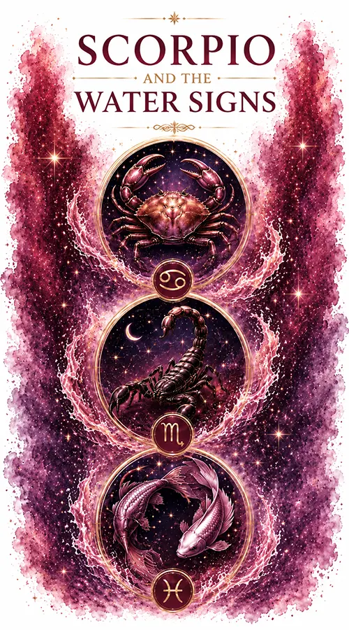 Scorpio and the water zodiac signs