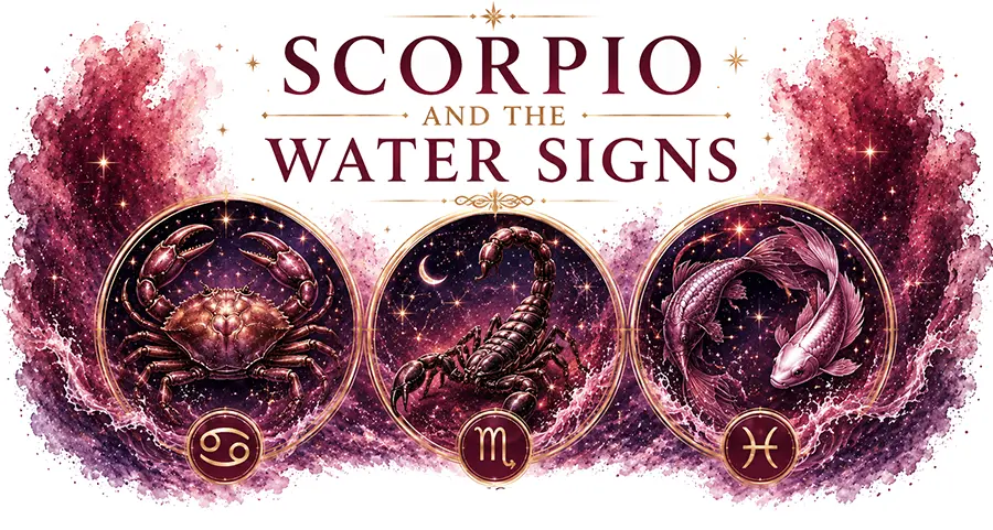 Scorpio and the water zodiac signs