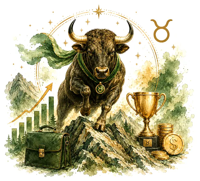 Taurus career and financial traits