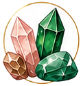 Taurus zodiac crystals