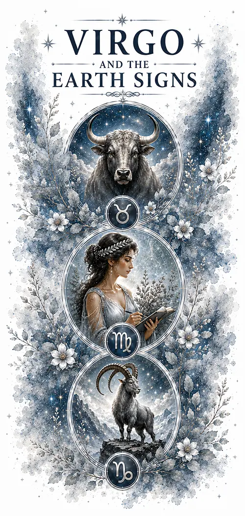 Virgo and the earth zodiac signs