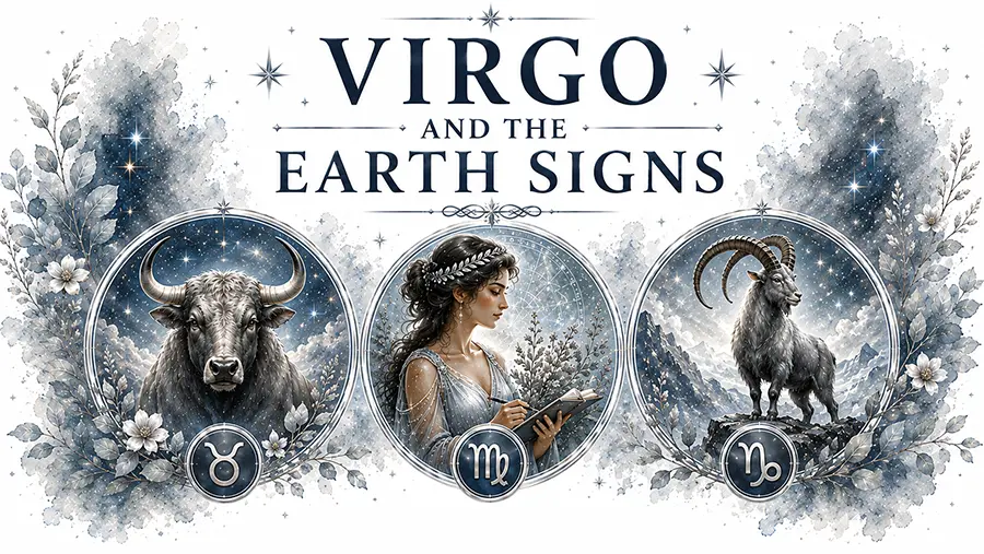 Virgo and the earth zodiac signs